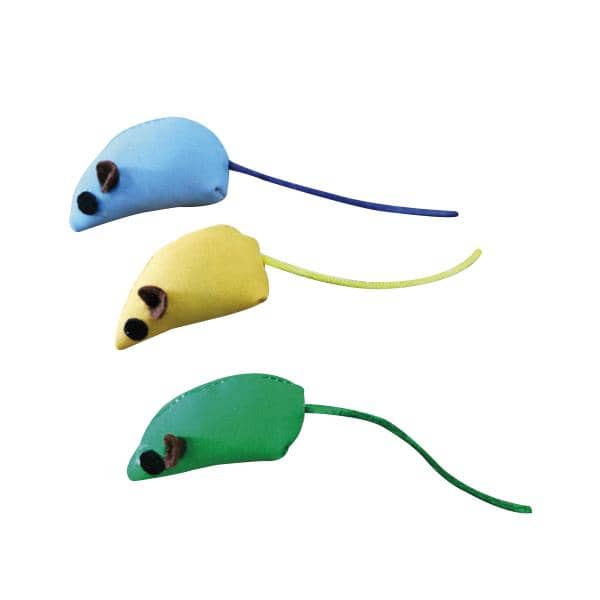 CAT MOUSE PASTEL W/CATNIP 5CM